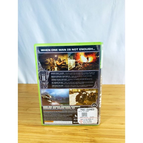 Army of Two (Microsoft Xbox 360, 2008) Complete CIB & Tested - Picture 2 of 4